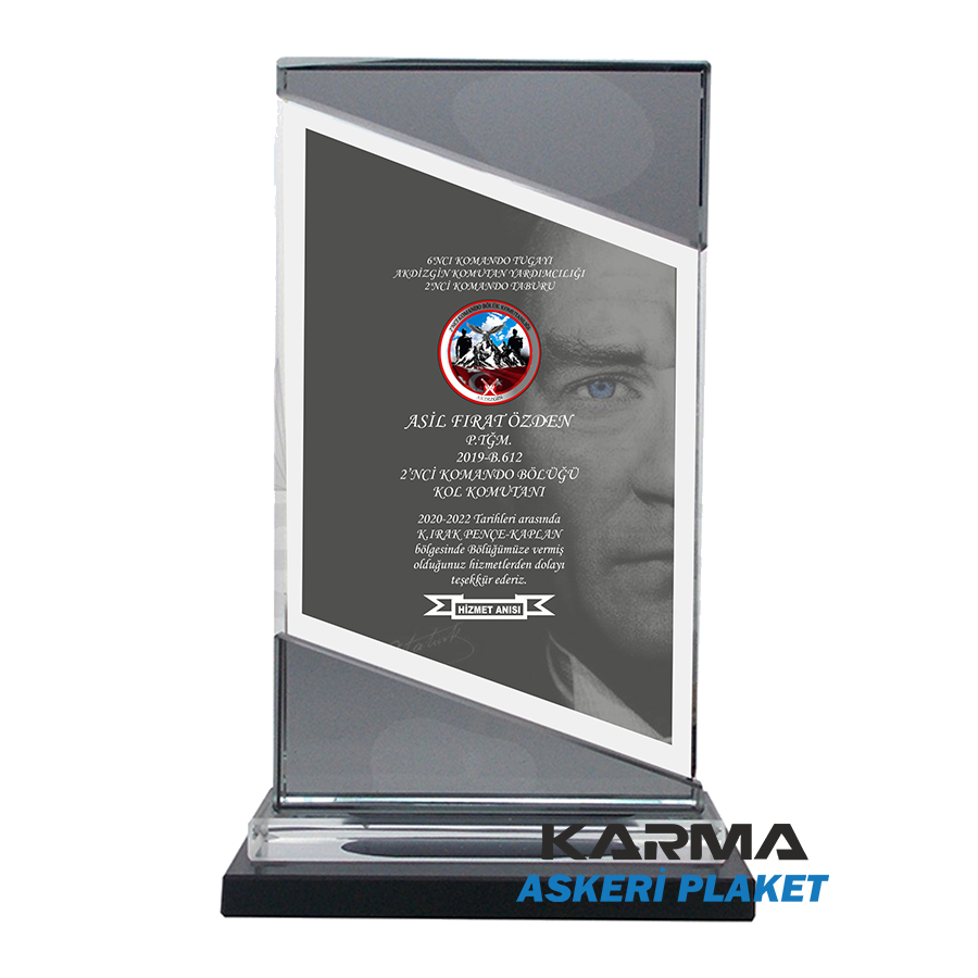 askeri-kristal-plaket-silt-hizmet-anisi