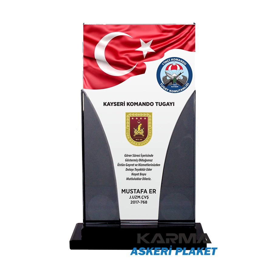 komando-tugay-kara-kuvvetleri-hizmet-anisi-kristal-plaket